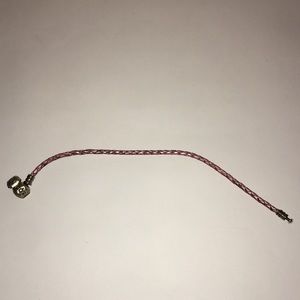 Pandora leather bracelet 💖💝